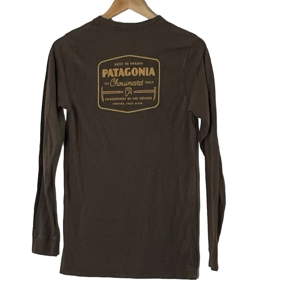 Patagonia | Organic cotton crew neck long sleeve graphic tee Men’s size … - Picture 6 of 9